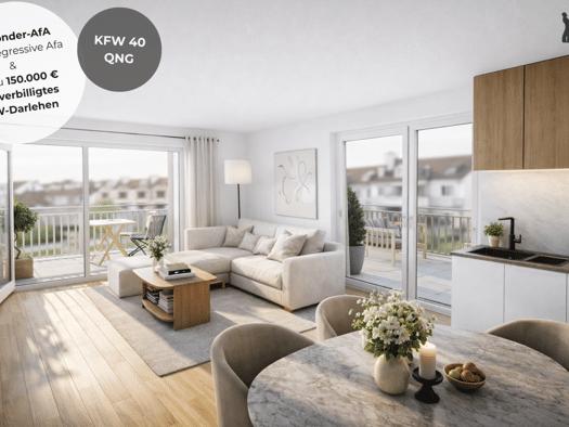 Wohnung zum Kauf - Neubau provisionsfrei 517.000 € 3 Zimmer 73,9 m² 1. Geschoss Alemannenstraße 15 Renningen Renningen 71272