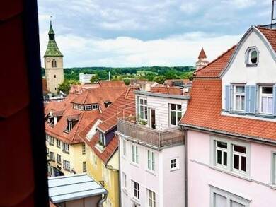 Maisonette zur Miete 810 € 2 Zimmer 71,7 m² 4. Geschoss Eisenbahnstraße 3 Innenstadt Ravensburg 88212