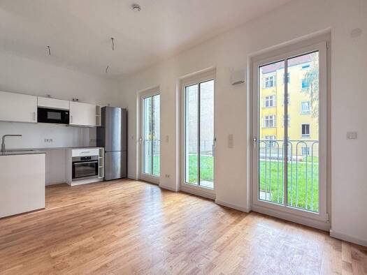 Studio zum Kauf - Erstbezug provisionsfrei 299.500 € 1 Zimmer 28,9 m² 1. Geschoss Osnabrücker Straße 27 Charlottenburg Berlin 10589