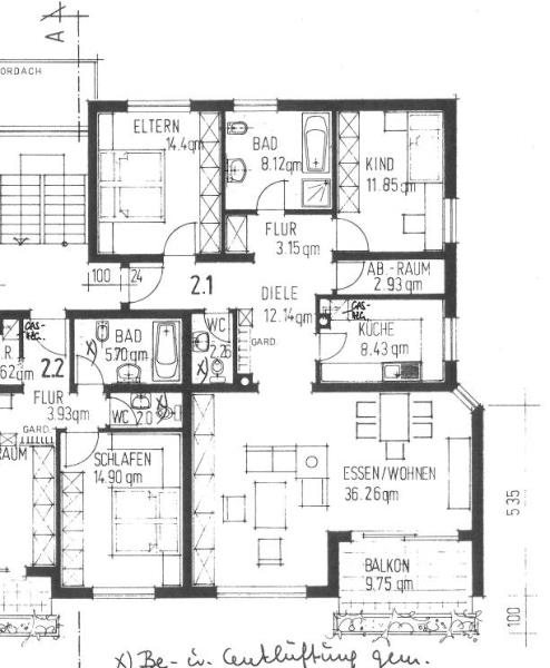 Wohnung zum Kauf 230.000 € 3 Zimmer 98,9 m²<br/>Wohnfläche Marktheidenfeld Marktheidenfeld 97828