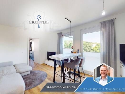 Wohnung zur Miete 585 € 2 Zimmer 49,8 m² 2. Geschoss frei ab sofort Kaiserslautern 67657