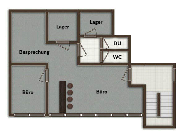 Bürofläche zur Miete 7,82 € 1 Zimmer 83 m²<br/>Bürofläche Unterfeldhaus Erkrath 40699