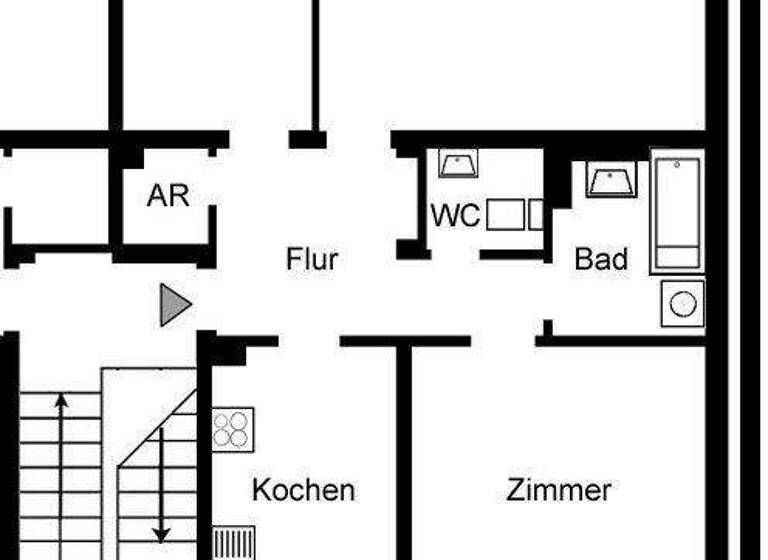 Wohnung zur Miete 795 € 3 Zimmer 79,4 m² 3. Geschoss Mellinghofer Str. 373 Dümpten Mülheim 45475