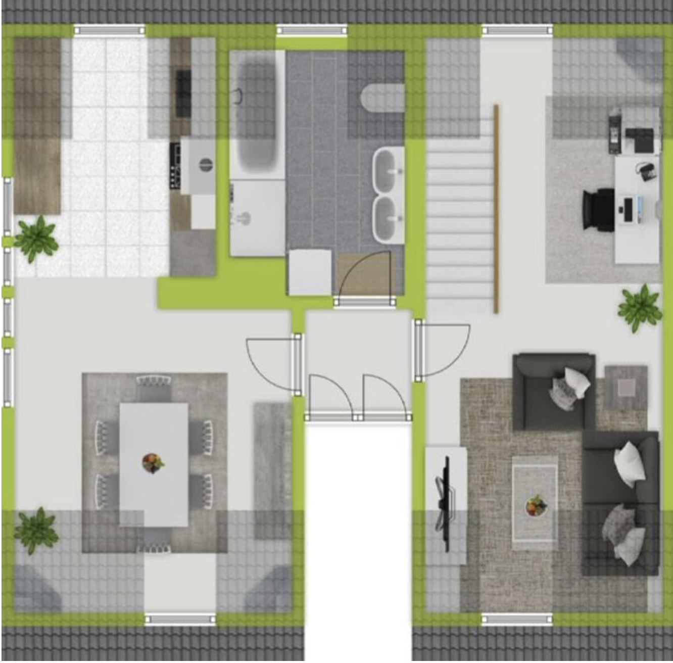 Wohnung zur Miete 580 € 2 Zimmer 73 m²<br/>Wohnfläche 2.<br/>Geschoss 01.02.2025<br/>Verfügbarkeit Bohlstraße 5 Storzingen Stetten am kalten Markt 72510