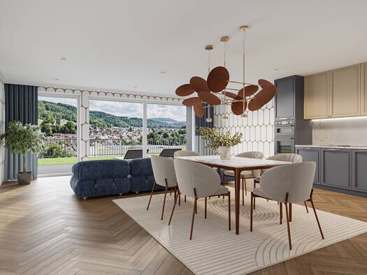 Wohnung zum Kauf - Neubau provisionsfrei 459.000 € 2,5 Zimmer 83,1 m² EG frei ab sofort Säckinger Straße 9 Laufenburg Laufenburg (Baden) 79725