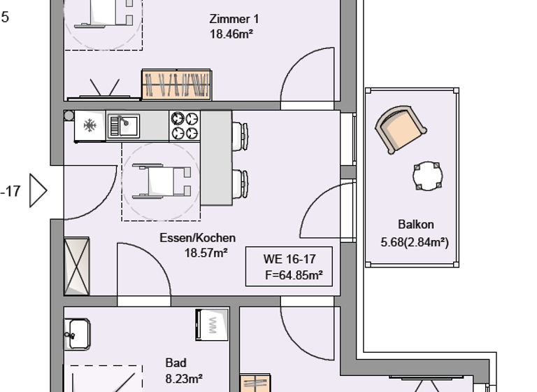 Wohnung zur Miete 986 € 3 Zimmer 64,9 m²<br/>Wohnfläche 1.<br/>Geschoss ab sofort<br/>Verfügbarkeit Untere Haardtstraße 57 Eppenbrunn 66957