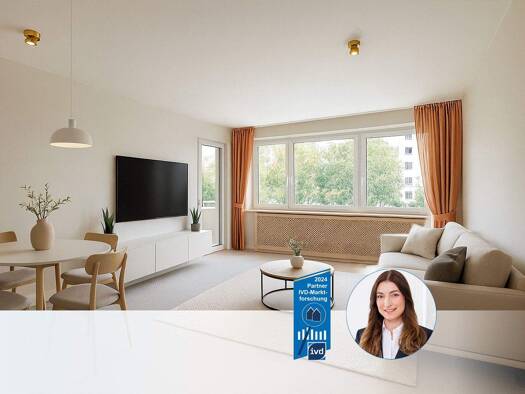 Wohnung zum Kauf 275.000 € 3 Zimmer 79,2 m² 2. Geschoss Schoppershof Nürnberg 90491