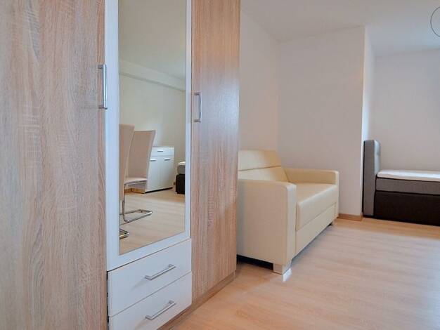 Studio zur Miete auf Zeit 575 € 1 Zimmer 26 m² frei ab 01.12.2026 Pfeifferhütte Schwarzenbruck 90592