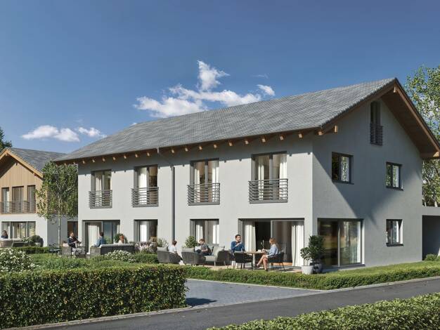 Doppelhaushälfte zum Kauf - Erstbezug provisionsfrei 947.000 € 5 Zimmer 170 m² 333 m² Grundstück Siegsdorf Siegsdorf 83313