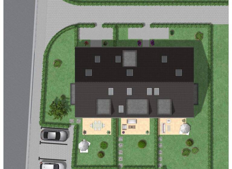 Reihenmittelhaus zum Kauf - Erstbezug provisionsfrei 775.000 € 4 Zimmer 128,3 m² 468 m² Grundstück Rinkerodeweg 24A Geist Münster 48163