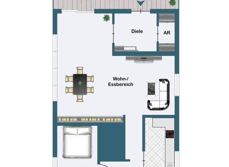Wohnung zum Kauf 395.000 € 2 Zimmer 80 m² 1. Geschoss Herzogenaurach 91074