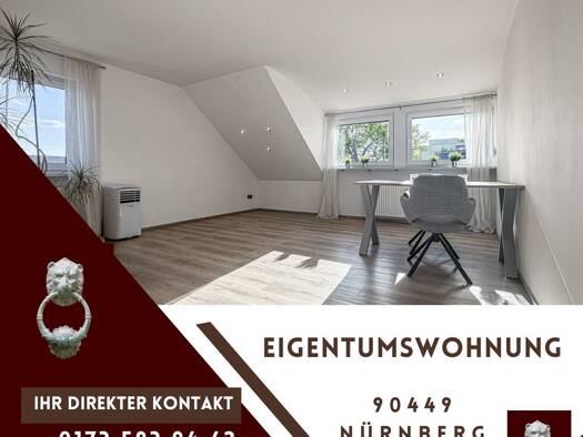 Wohnung zum Kauf 199.000 € 2 Zimmer 47,3 m² Geschoss 2/2 frei ab sofort Gebersdorf Nürnberg 90449