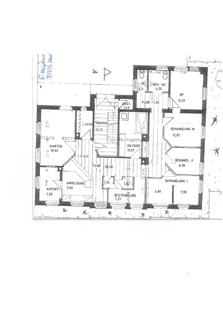 Bürogebäude zur Miete provisionsfrei 1.248 € 156 m²<br/>Bürofläche Nordhausen Nordhausen 99734