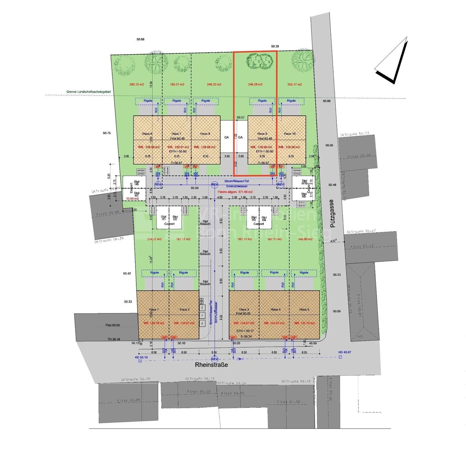 Reihenendhaus zum Kauf provisionsfrei 645.000 € 5 Zimmer 130 m²<br/>Wohnfläche 249 m²<br/>Grundstück Urfeld Wesseling 50389