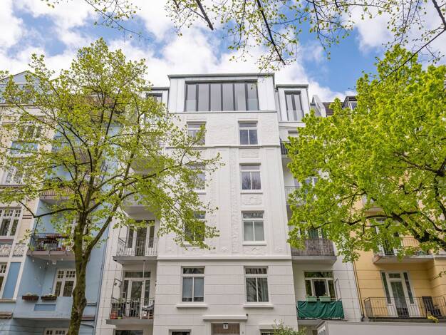 Penthouse zur Miete 3.750 € 4 Zimmer 191 m² 5. Geschoss Barmbek-Süd Hamburg 22083