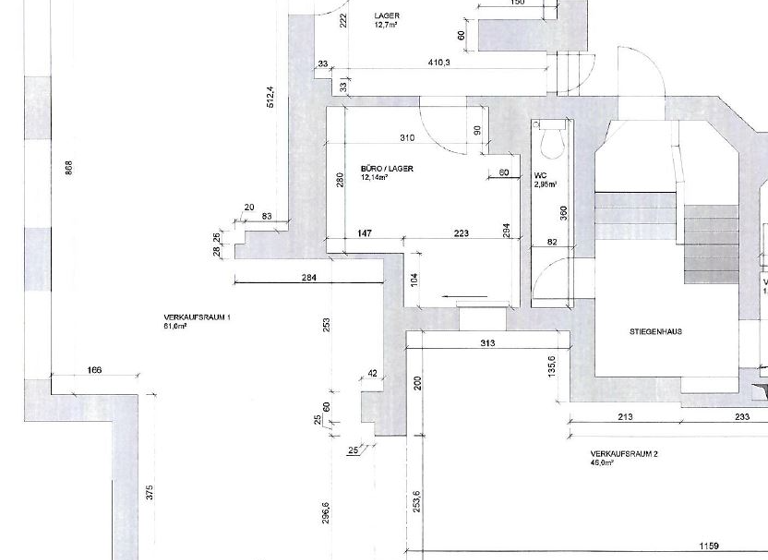 Bürofläche zur Miete 1.700 € 3 Zimmer 135 m² Bürofläche Innenstadt Augsburg 86153