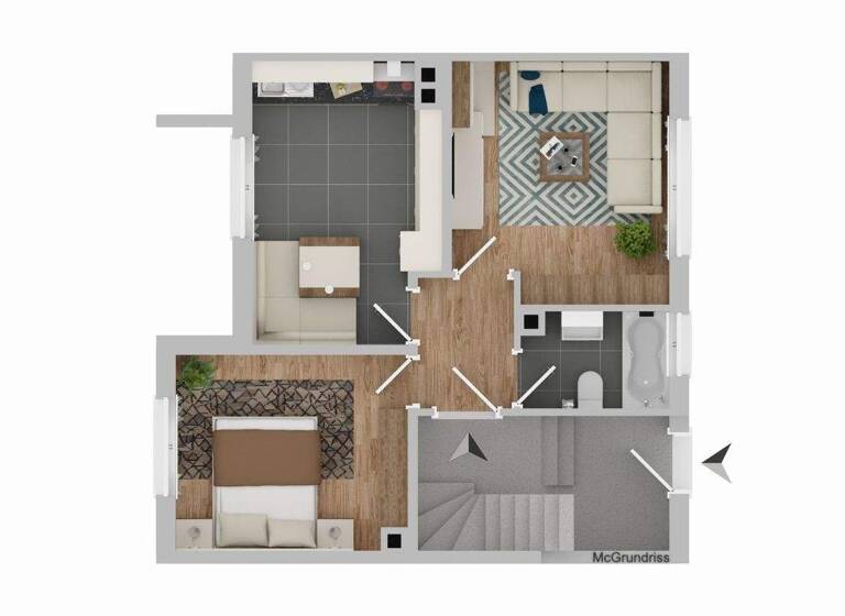 Mehrfamilienhaus zum Kauf 399.000 € 5 Zimmer 113,5 m² 106 m² Grundstück Friesenheim/Nord Ludwigshafen 67063