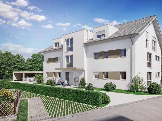 Wohnung zum Kauf - Erstbezug 343.000 € 2,5 Zimmer 61,2 m² EG Riederich 72585