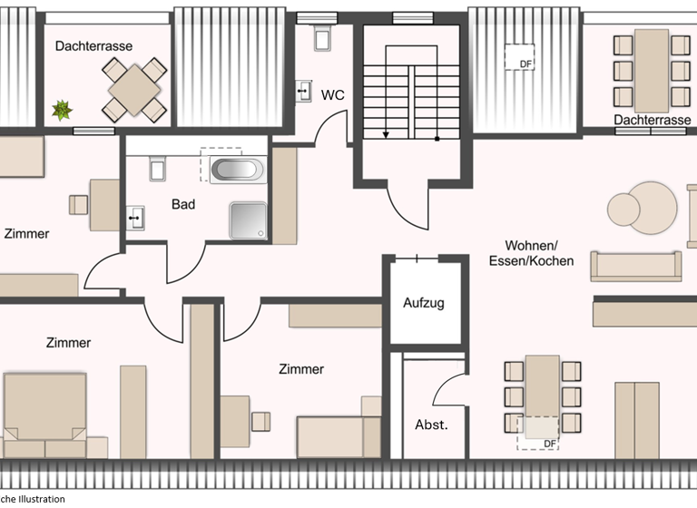 Wohnung zum Kauf 548.000 € 4 Zimmer 140 m² frei ab sofort Ötlingen Kirchheim unter Teck 73230