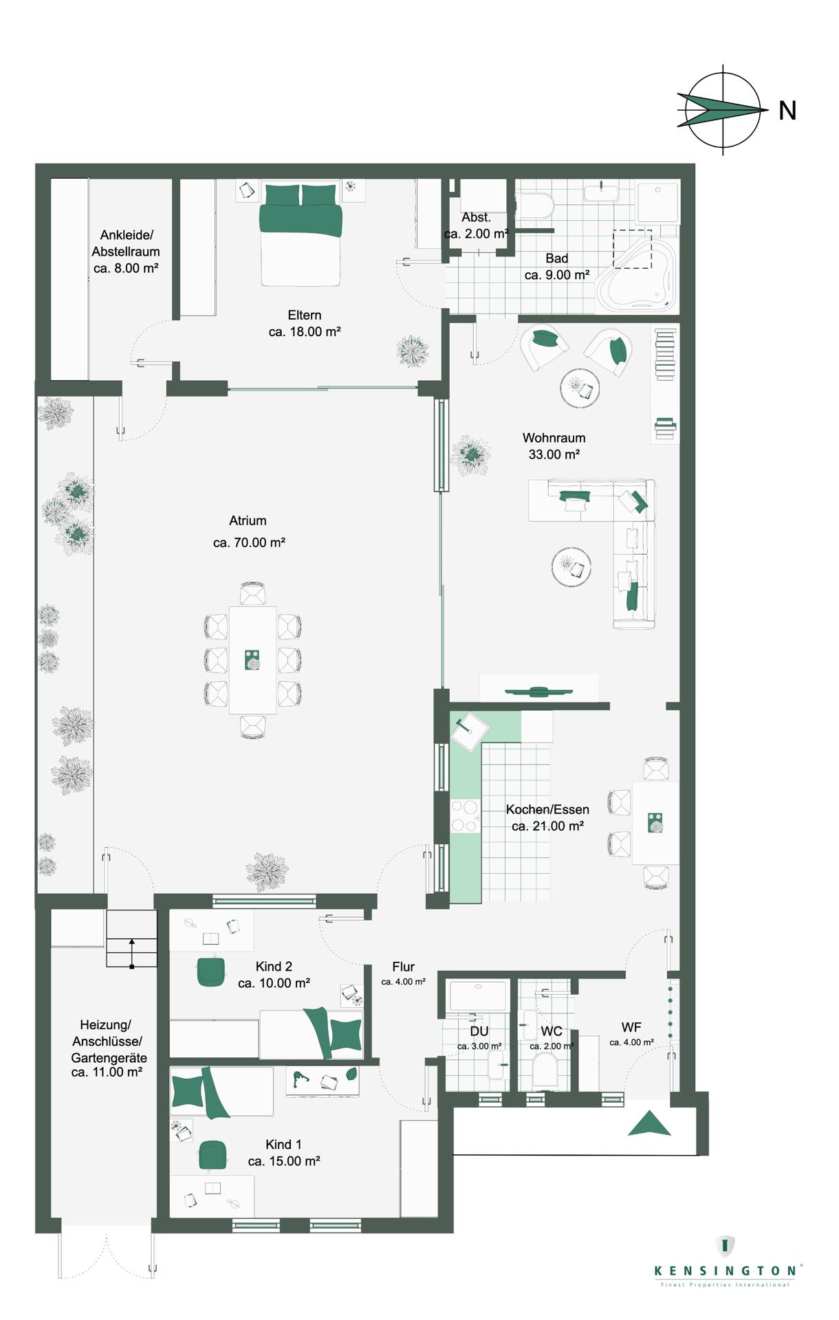 Bungalow zum Kauf 975.000 € 5,5 Zimmer 142 m²<br/>Wohnfläche 442 m²<br/>Grundstück Osdorf Hamburg Nienstedten / Klein Flottbek 22609