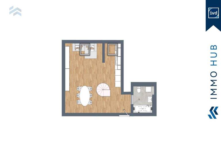 Maisonette zum Kauf 275.000 € 3 Zimmer 80 m² 3. Geschoss Zentrum-Nord Leipzig 04105