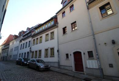 Wohnung zur Miete 500 € 3 Zimmer 98,6 m² Dachgeschoss, 6. Geschoss frei ab sofort Kaufhausgasse 3 Freiberg Freiberg 09599