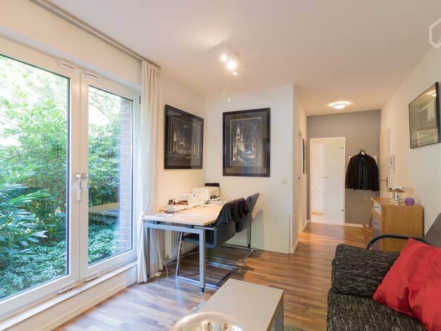 Studio zur Miete Wohnen auf Zeit 1.475 € 1 Zimmer 42 m² frei ab 16.05.2026 Winterhude Hamburg 22301