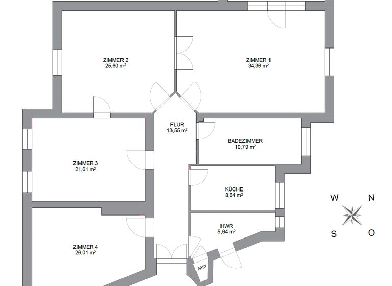 Bürofläche zum Kauf 890.000 € 4 Zimmer 149,3 m² Bürofläche Grunewald Berlin 14193