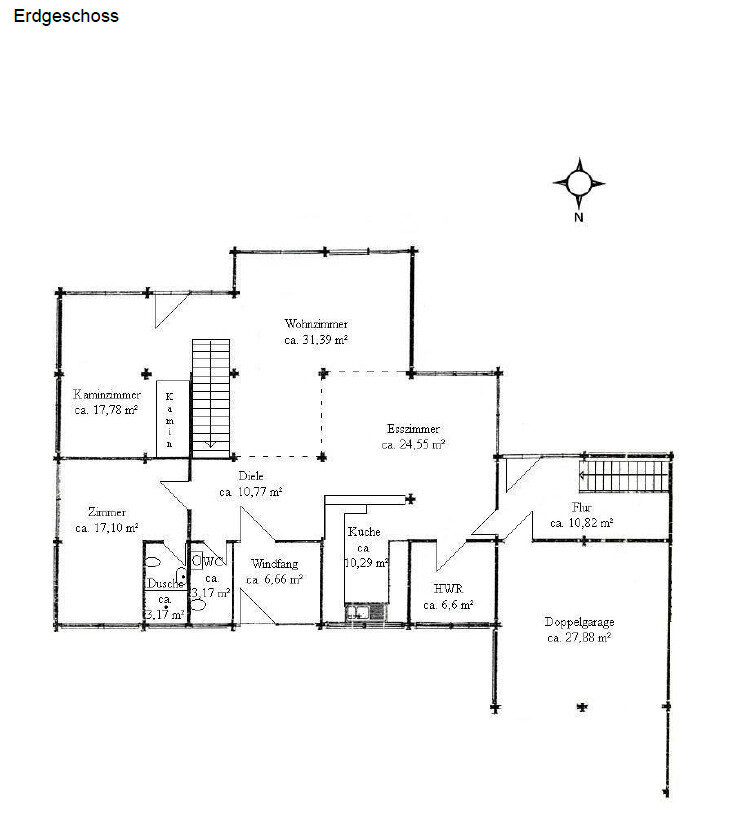 Einfamilienhaus zum Kauf 459.000 € 6 Zimmer 215 m²<br/>Wohnfläche 1.000 m²<br/>Grundstück Ottersberg Ottersberg 28870