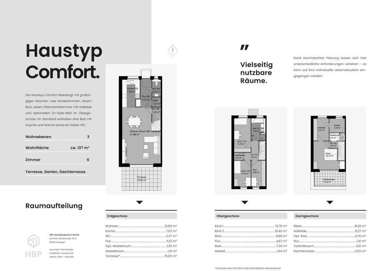 Reihenendhaus zum Kauf - Erstbezug provisionsfrei 520.000 € 6 Zimmer 137 m² 154,8 m² Grundstück Sassanfahrter Hauptstraße 82b Sassanfahrt Hirschaid 96114