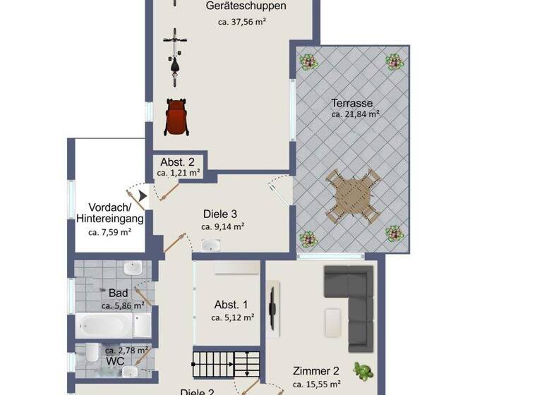 Einfamilienhaus zum Kauf 550.000 € 5 Zimmer 139,4 m² 1.033 m² Grundstück Langenhorn Hamburg / Langenhorn 22419
