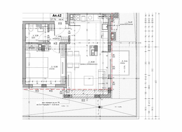 Studio zum Kauf 173.500 € 2 Zimmer 67 m² Sofia