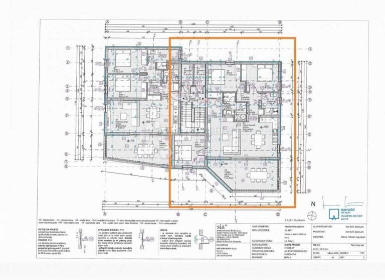 Wohnung zum Kauf 355.000 € 4 Zimmer 113 m² 1. Geschoss Tribunj