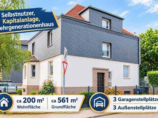 Mehrfamilienhaus zum Kauf 550.000 € 8 Zimmer 160 m² 561 m² Grundstück Dümpten Mülheim an der Ruhr 45475