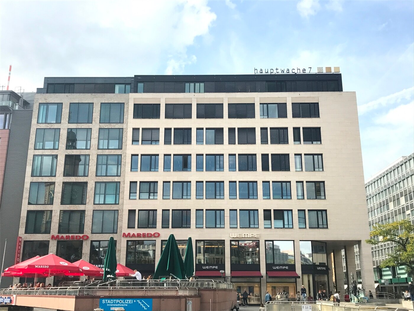 Bürofläche zur Miete 33,50 € 336,8 m²<br/>Bürofläche ab 336,8 m²<br/>Teilbarkeit Innenstadt Frankfurt am Main 60313