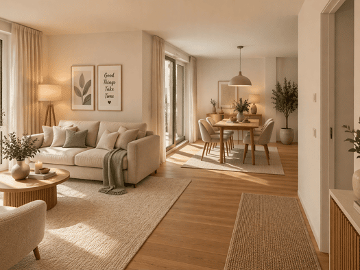 Wohnung zur Miete - Erstbezug 1.390 € 3 Zimmer 77,2 m² 1. Geschoss frei ab 01.03.2027 Schusterinsel Friedlingen Weil am Rhein 79576