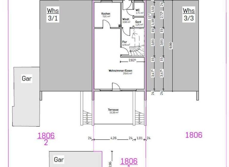 Reihenmittelhaus zum Kauf provisionsfrei 549.000 € 6 Zimmer 161 m² 216 m² Grundstück Hagenbach Bad Friedrichshall 74177
