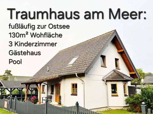 Einfamilienhaus zum Kauf provisionsfrei 649.000 € 5 Zimmer 155 m² 1.000 m² Grundstück Ückeritz 17459