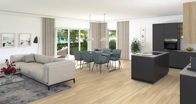 Wohnung zum Kauf - Neubau 945.500 € 4 Zimmer 112,1 m² EG Germering Germering 82110