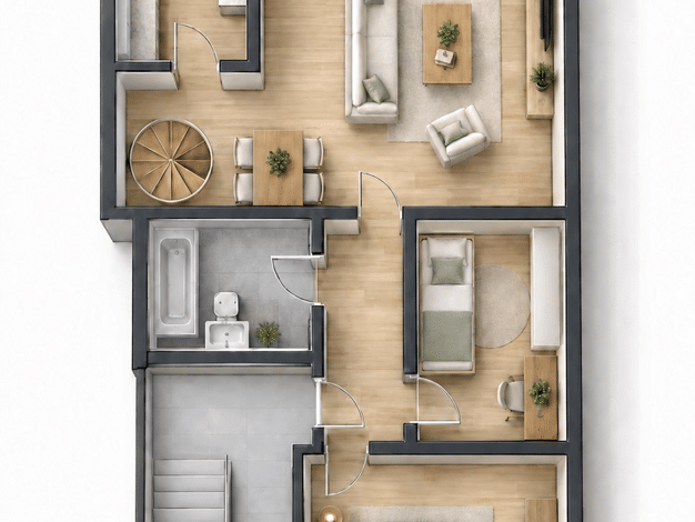 Maisonette zur Miete 990 € 4 Zimmer 88 m² 2. Geschoss frei ab 01.11.2026 Bad Rappenau Bad Rappenau 74906