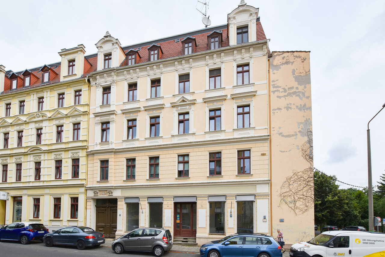 Wohnung zur Miete 380 € 4 Zimmer 95 m²<br/>Wohnfläche 4.<br/>Geschoss Heilige-Grab-Str. 74 Innenstadt Görlitz 02828