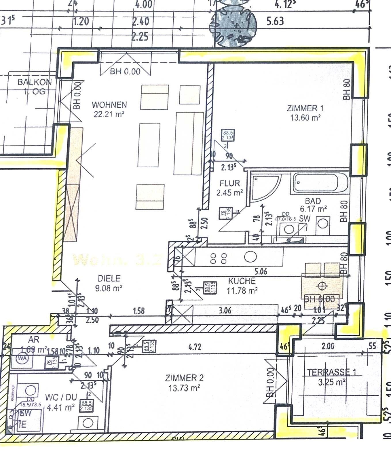 Terrassenwohnung zum Kauf 325.000 € 3 Zimmer 101,8 m²<br/>Wohnfläche Südliche Mühlenvorstadt / Obstbausiedlung Greifswald 17489