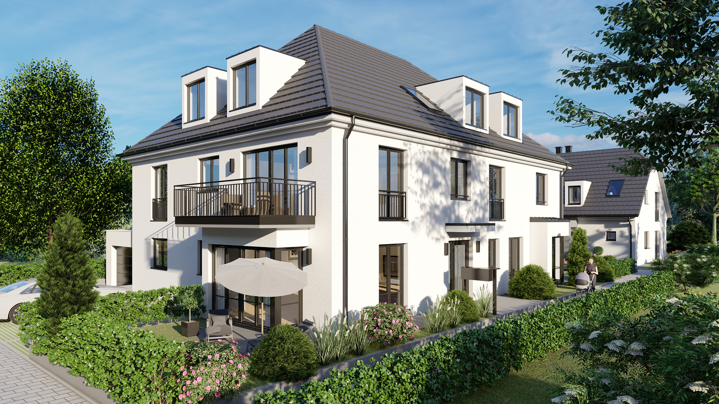 Wohnung zum Kauf provisionsfrei 594.000 € 2 Zimmer 53,4 m²<br/>Wohnfläche 1.<br/>Geschoss ab sofort<br/>Verfügbarkeit Blumenstrasse 16 Karlsfeld 85757