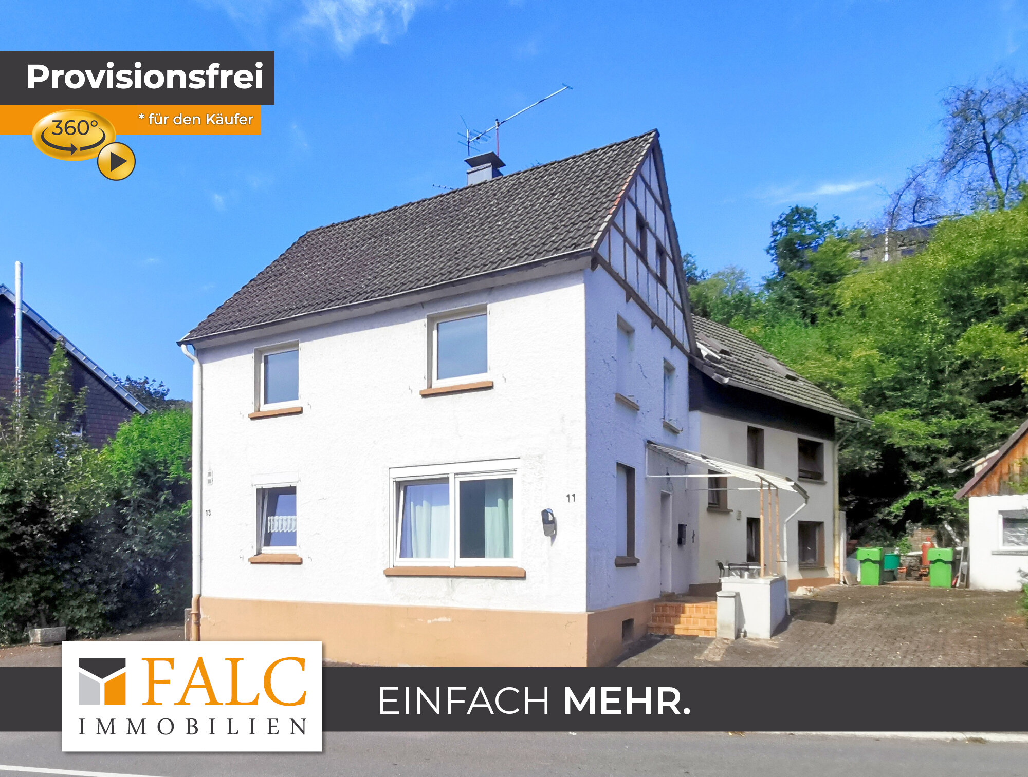 Mehrfamilienhaus zum Kauf provisionsfrei 349.000 € 11 Zimmer 255 m²<br/>Wohnfläche 1.612 m²<br/>Grundstück Dreisbach Wiehl 51674