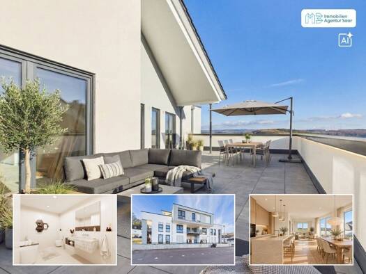 Penthouse zum Kauf - Erstbezug provisionsfrei 499.000 € 3 Zimmer 129,4 m² Kelsen Merzkirchen 54439