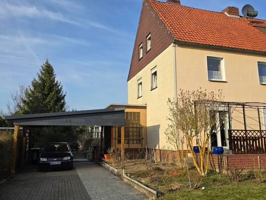 Doppelhaushälfte zur Miete 1.190 € 4 Zimmer 100 m² 400 m² Grundstück frei ab sofort Hellwinkel Wolfsburg 38446