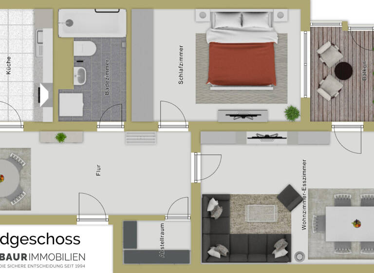 Wohnung zum Kauf 149.000 € 2 Zimmer 62 m² Aulendorf 88326