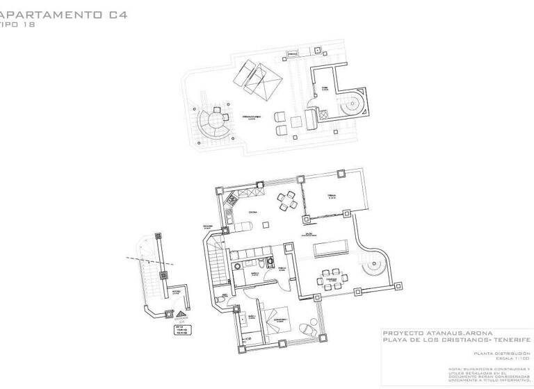 Wohnung zum Kauf 569.580 € 119 m² Playa de los Cristianos 38650