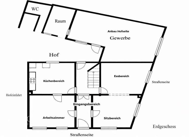 Reihenmittelhaus zum Kauf 149.000 € 8 Zimmer 190 m² 263 m² Grundstück Lindches Weg 2 Schwanenberg Erkelenz 41812