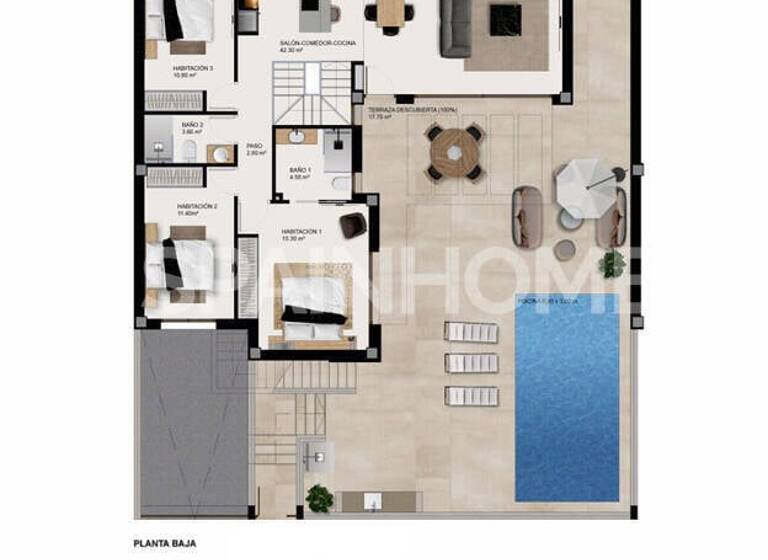 Einfamilienhaus zum Kauf 495.000 € 4 Zimmer 118 m² 250 m² Grundstück Alicante 03178